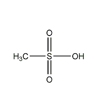 甲磺酸结构式