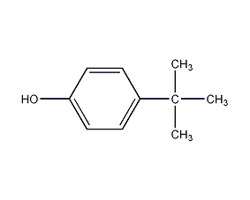 4-叔丁基苯酚结构式