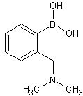 2-(N,N-二甲基胺甲基)苯硼酸结构式