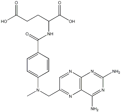 氨甲蝶呤结构式