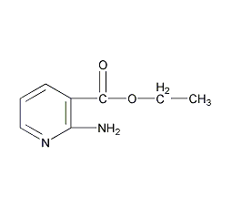 2-氨基烟酸乙酯结构式