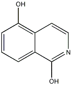 1,5-异喹啉二醇结构式
