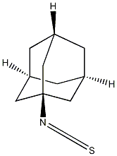异硫氰酸1-金刚烷酯结构式