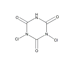 二氯异氰尿酸结构式