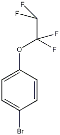 1-溴-4-(四氟乙氧基)苯结构式