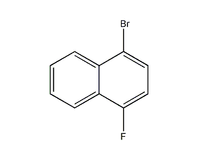 1-溴-4-氟萘结构式