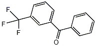 3-(三氟甲基)苯甲酮结构式