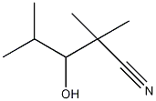 2,2,4-三甲基-3-羟基正戊腈结构式