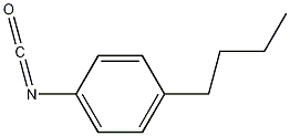 4-正丁基苯酚异氰酸酯结构式