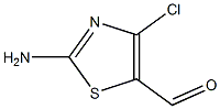 2-氨基-4-氯噻唑-5-甲醛结构式