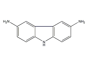 3,6-二氨基咔唑结构式
