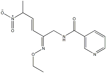 (±)-{(E)-4-Ethyl-2-[(Z)-Hydroxyimino]-5-nitro-3-hexene-1-yl}-pyridinecarboxamide