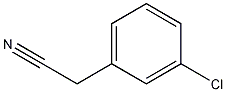 间氯苯乙腈结构式