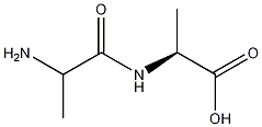 DL-丙氨酰-L-丙氨酸结构式