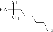 叔壬基硫醇结构式