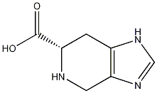 L-4,5,6,7-四氢-1H-咪唑[4,5-c]并吡啶-6-羧酸结构式