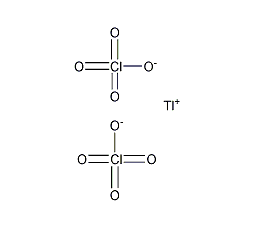 高氯酸铊(Ⅰ)结构式