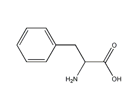 DL-苯丙氨酸结构式