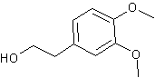 3,4-二甲氧基苯乙醇结构式