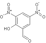 3,5-二硝基水杨醛结构式