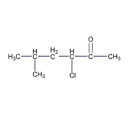(S)-2-氯-4-甲基戊酸结构式