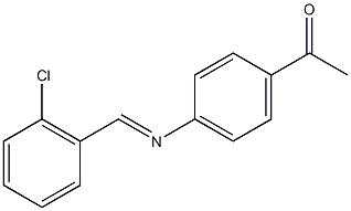 N-(2-Chlorobenzylidene)-4-acetylaniline