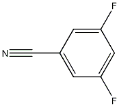 3,5-二氟苯甲腈结构式