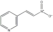 3-(2-硝基乙烯基)吡啶结构式