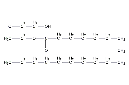 一缩二乙二醇单硬脂酸酯结构式