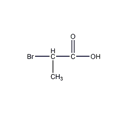 2-溴丙酸结构式