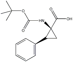 (1S,2S)-N-BOC-1-Amino-2-phenylcyclopropanecarboxylic acid