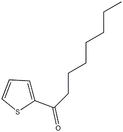 2-辛酰基噻吩结构式