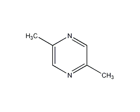 2,5-二甲基吡嗪结构式