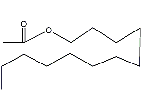 乙酸月桂酯结构式