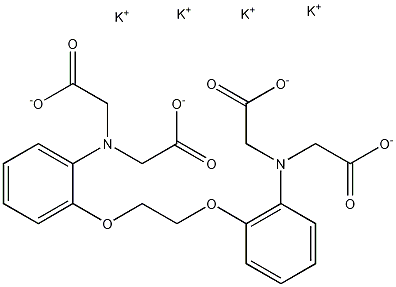 1,2-Bis(o-aminophenoxy)ethane-N,N,N′,N′-tetraacetic acid potassium salt