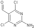 2-Amino-4,6-dichloropyrimidine-5-carboxaldehyde