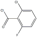 2-氯-6-氟苯甲酰氯结构式