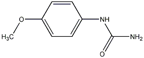 4-甲氧基苯脲结构式