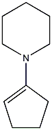1-(1-环戊烯基)哌啶结构式