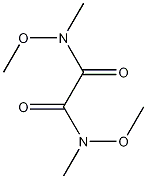 N,N'-二甲氧基-N,N'-二甲基草酰胺结构式