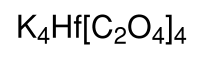 四氧醛酸根铪酸钾结构式