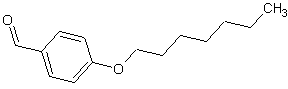 4-正庚氧基苯胺甲醛结构式