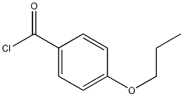 4-丙氧基苯甲酰氯结构式