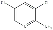 2-氨基-3,5-二氯吡啶结构式