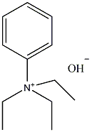 苄基三乙基氢氧化铵结构式