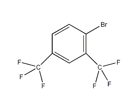 2,4-双(三氟甲基)溴苯结构式