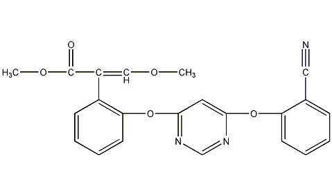 嘧菌酯结构式