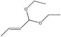 反-2-丁烯醛二乙基缩醛结构式