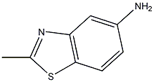 5-氨基-2-甲基苯噻唑结构式