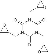 异氰尿酸三缩水甘油酯结构式